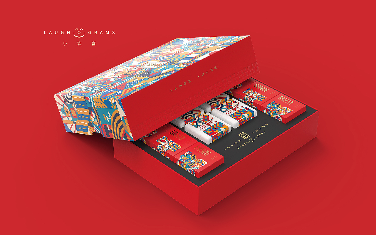 {琢品牌}【小欢喜】组合茶礼方案|平面|包装|kimmc - 原创作品 - 站酷
