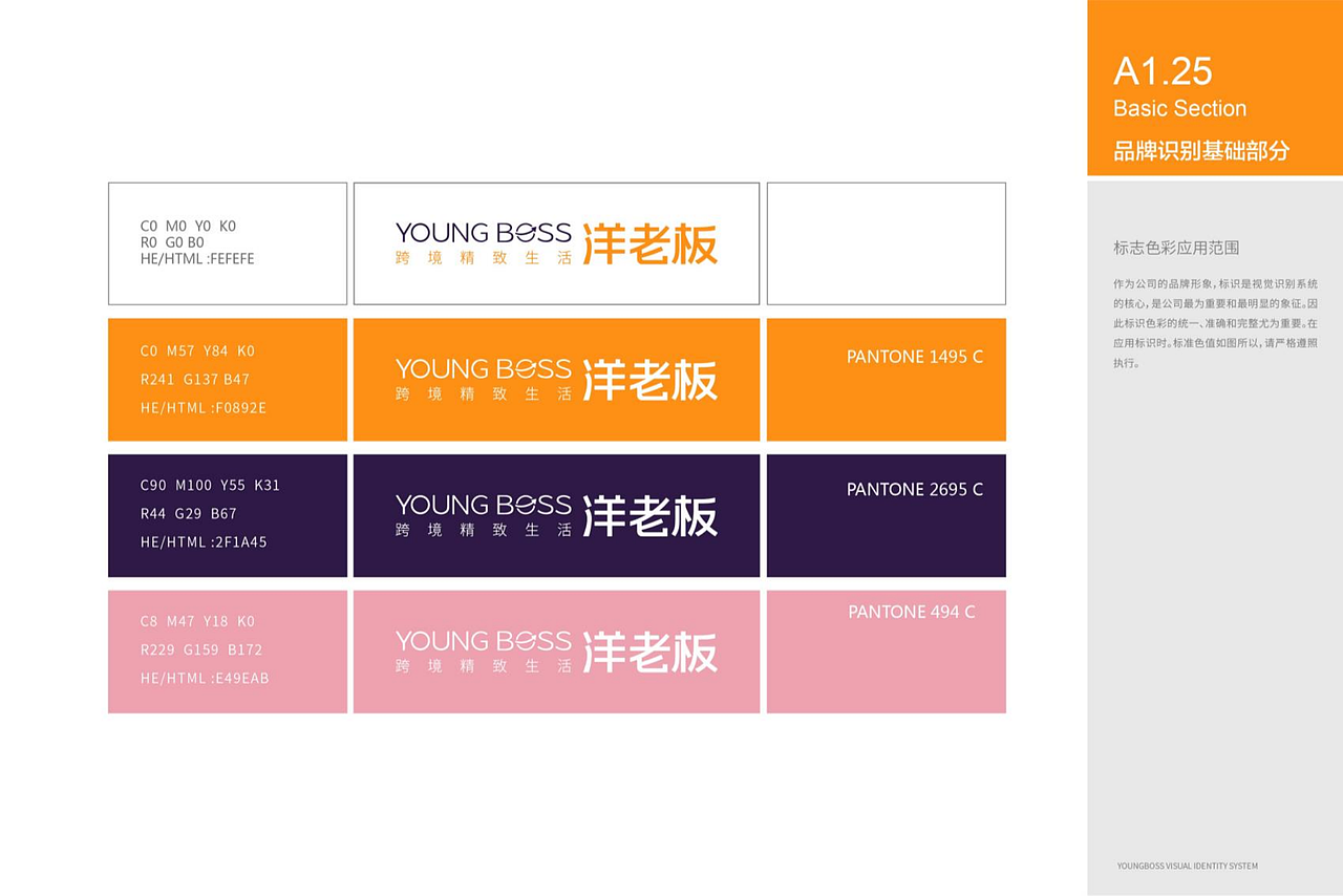 【YoungBOSS洋老板】VI&SI系统设计