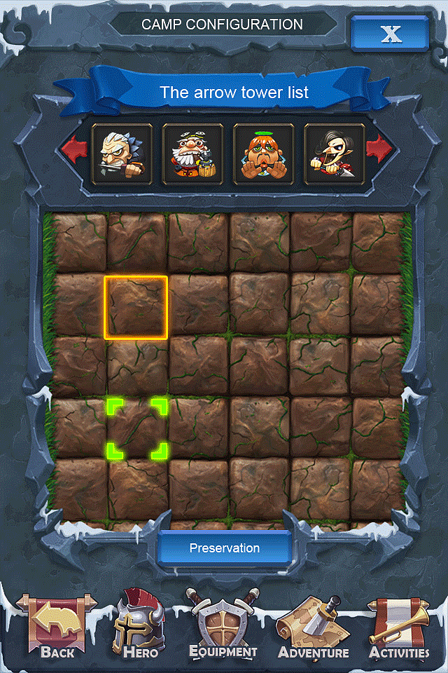 《寒冬之夜》游戏UI界面设计