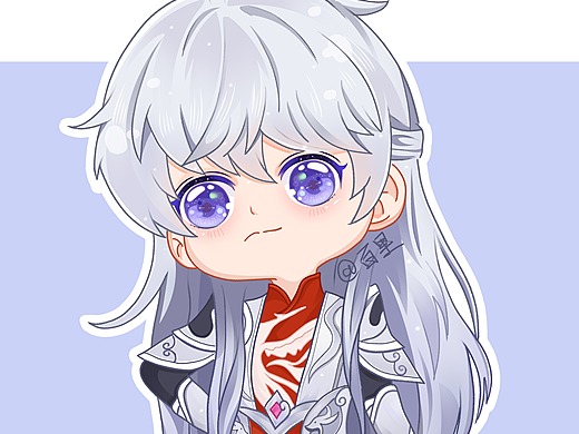 王者荣耀q版同人-李白凤求凰