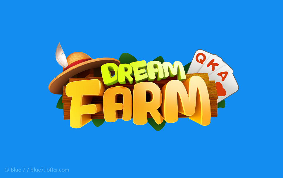 梦想农场游戏logo设计