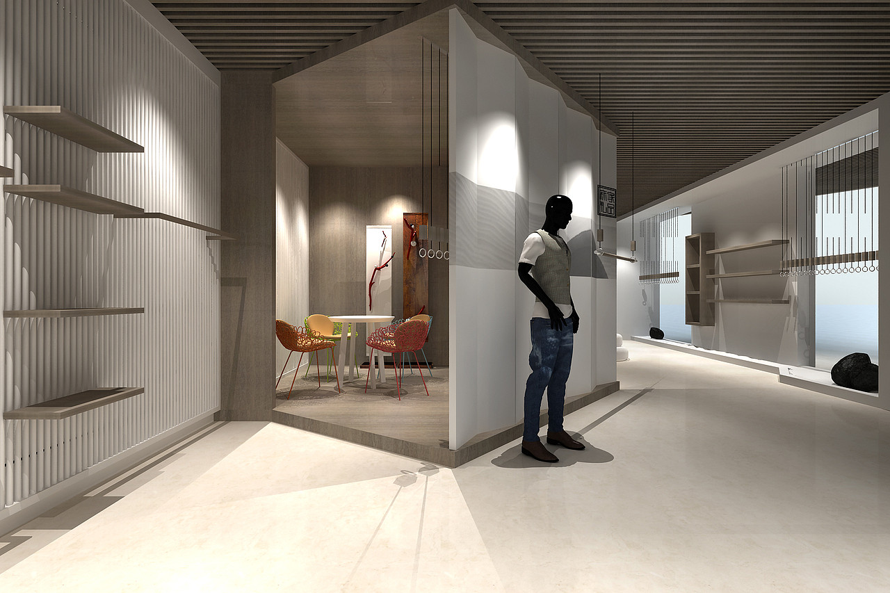 DOCORE案例-某服装品牌店面形象（图ZMTA2NjM5Nzk2） - 展陈设计 - 站酷设计师道禾老耿原创素材 - 站酷ZCOOL