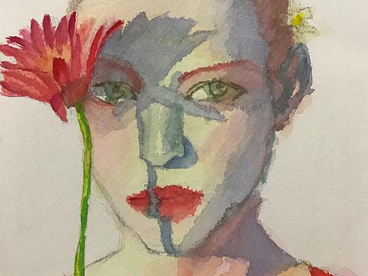 水彩人像（个人主页-ZMjkzNjM1ODQ=） - 绘画 - 站酷设计师CircleChai原创素材 - 站酷ZCOOL