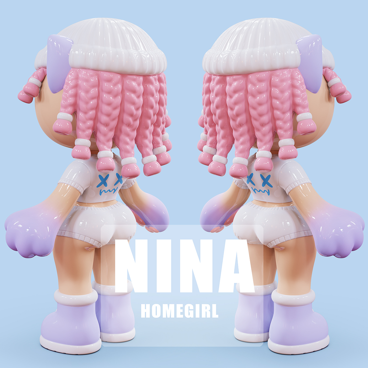 设计师玩具NINA和大家见面啦~