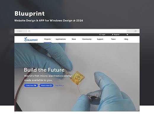 BluePrint（个人主页-ZMzk1OTQ5MzI=） - APP界面 - 站酷设计师zimichen原创素材 - 站酷ZCOOL