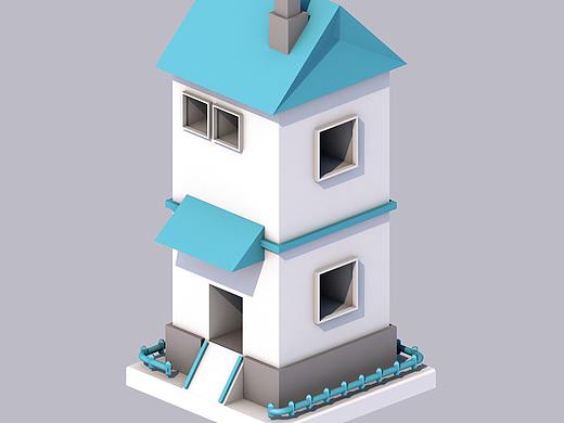 C4D-EX-005（個(gè)人主頁-ZNTUxMDQzMjQ=） - 建筑/空間 - 站酷設(shè)計(jì)師妮蔻妮蔻原創(chuàng)素材 - 站酷ZCOOL