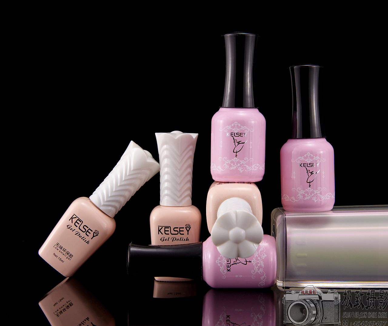 指甲油创意拍摄