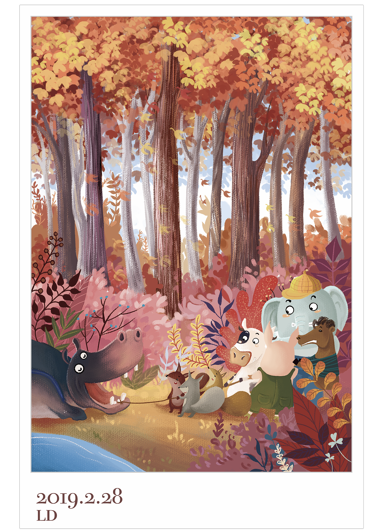 儿童插画（图ZMTQ5NTUxMzU2） - 创作习作 - 站酷设计师爱吃鱼的胖妞原创素材 - 站酷ZCOOL