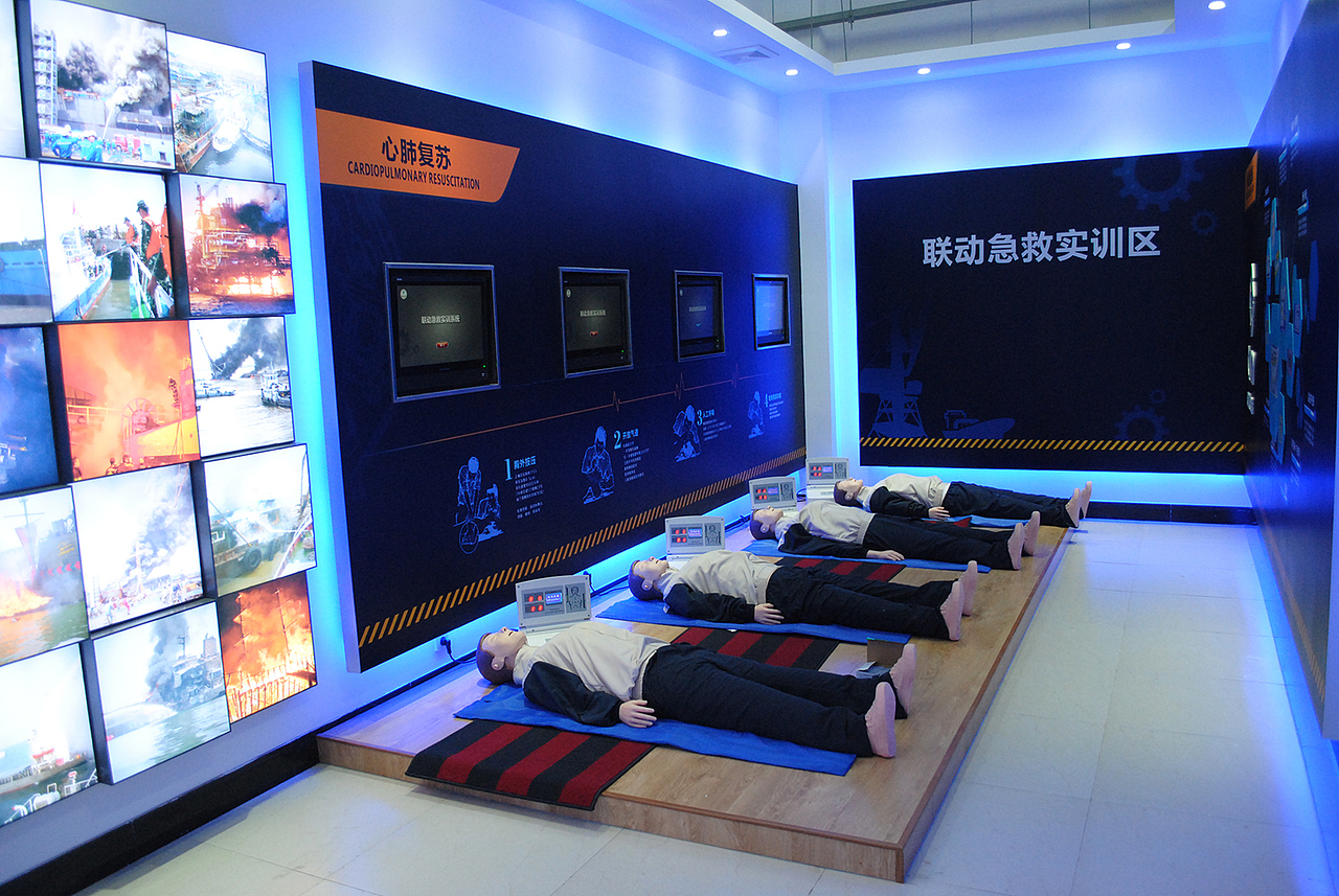 福建马尾船舶技术学院安全生产体验馆（图ZMTUxNTQxODQ0） - 展陈设计 - 站酷设计师士申原创素材 - 站酷ZCOOL