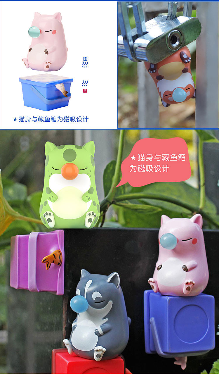 toycity玩具城市新品kuhncat困猫梦幻系列盲盒潮玩手办