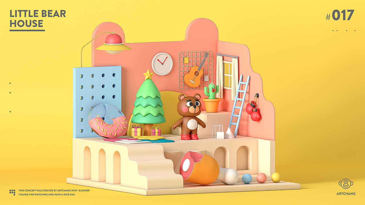 3D学习作品 | 合集（图ZMjU1MDUwNjEy） - 其他三维 - 站酷设计师阿昌_ArtChang原创素材 - 站酷ZCOOL