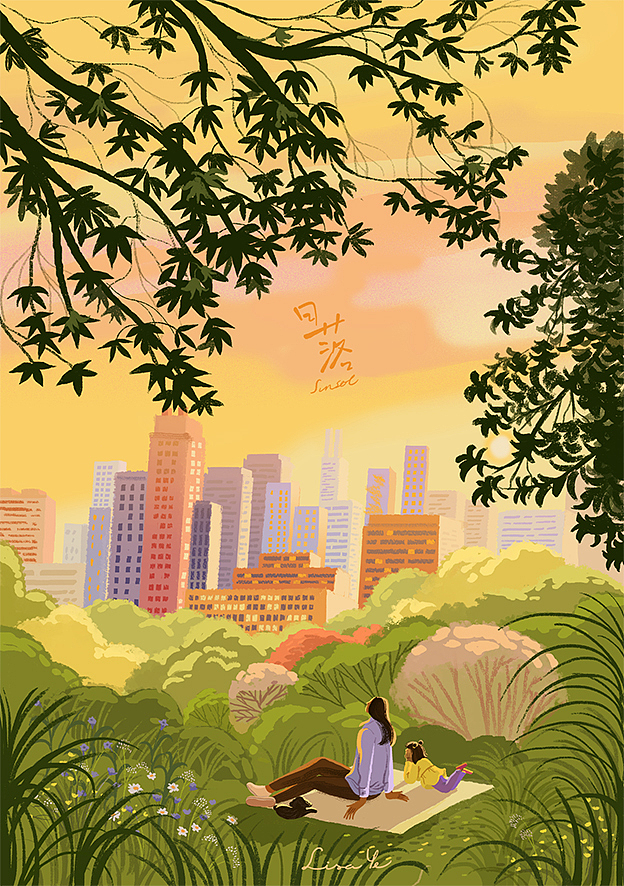 生活二三事（图ZMzM5ODM5NDMy） - 艺术插画 - 站酷设计师莎米63原创素材 - 站酷ZCOOL