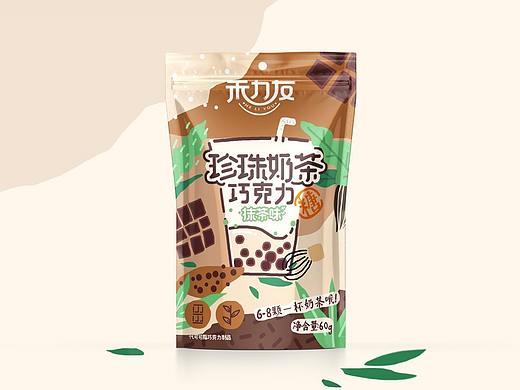 禾力友 × 五颗蛋 | 珍珠奶茶糖包装设计