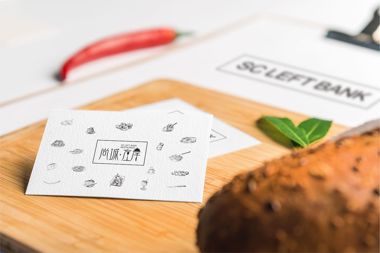 「尚城左岸」西餐厅（图ZNDgwMTA2Mjg=） - 品牌 - 站酷设计师大声公品牌设计原创素材 - 站酷ZCOOL