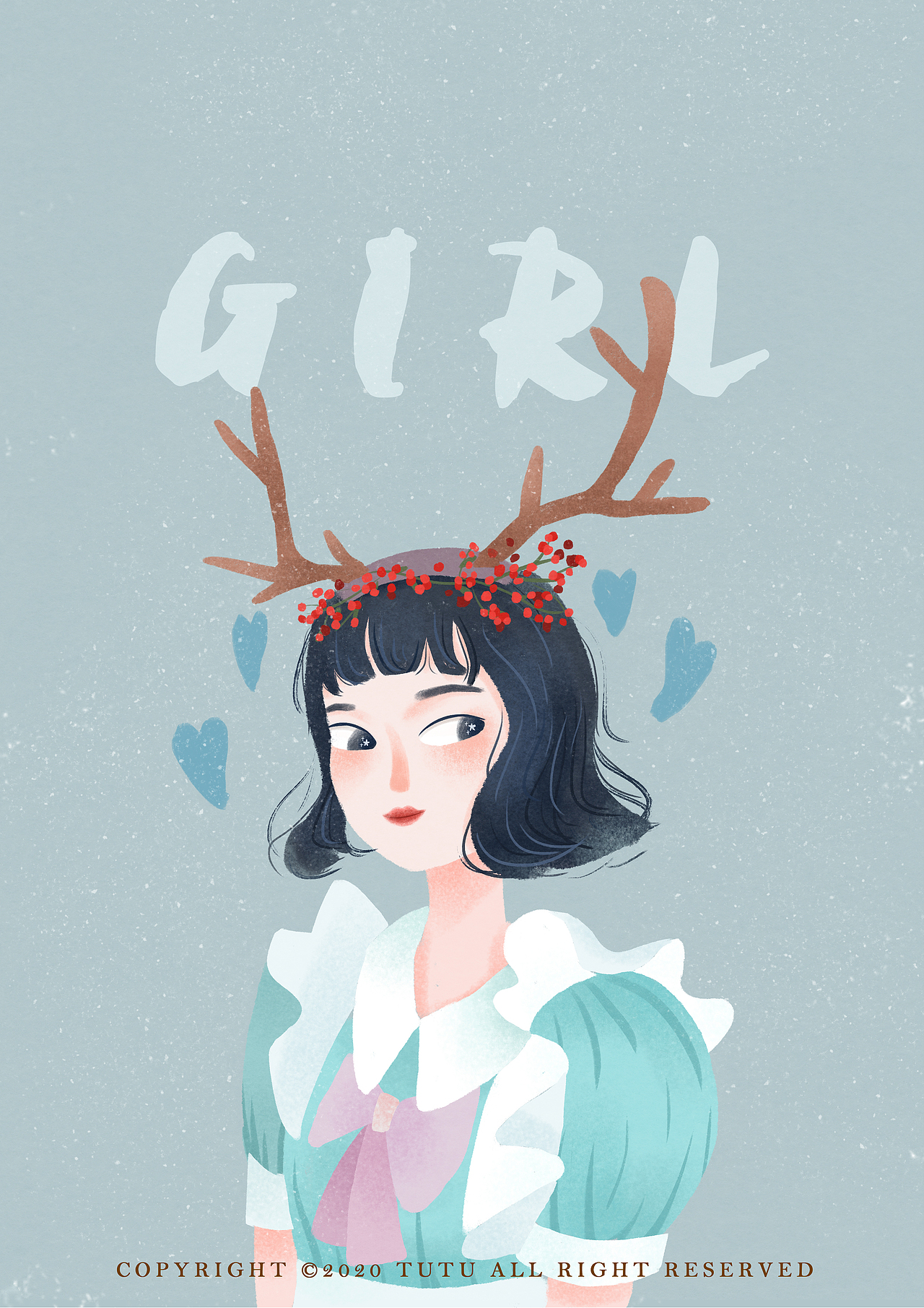 原创插画头像（图ZMjIxMDE2MDQ0） - 商业插画 - 站酷设计师是个图图TuTu原创素材 - 站酷ZCOOL