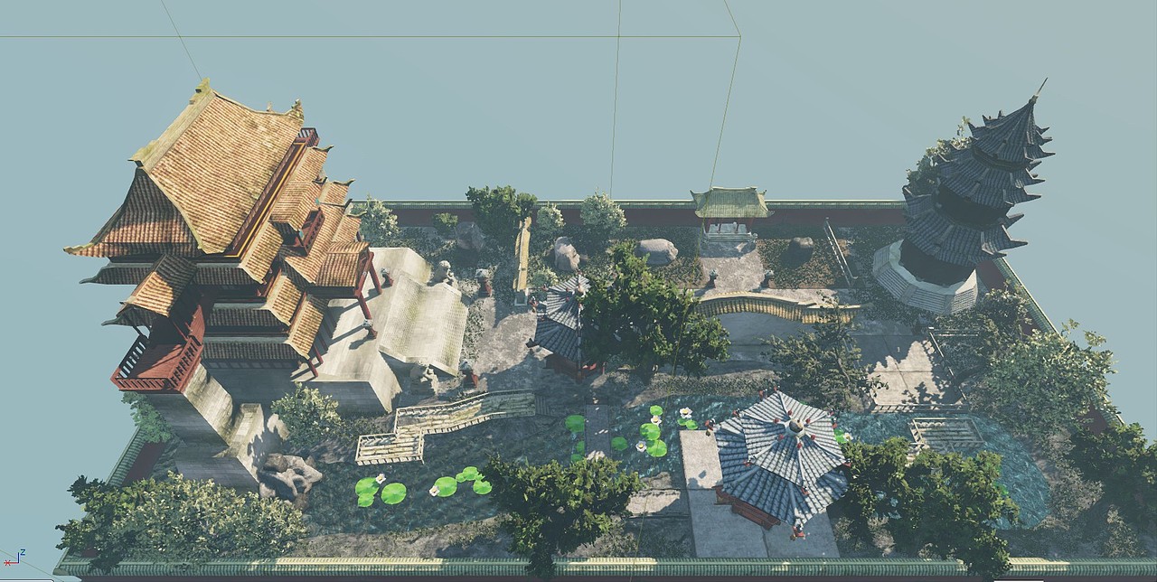 游戏地图场景建模（图ZNTc3MTQ3NDA=） - 场景 - 站酷设计师LMDIRECTOR原创素材 - 站酷ZCOOL