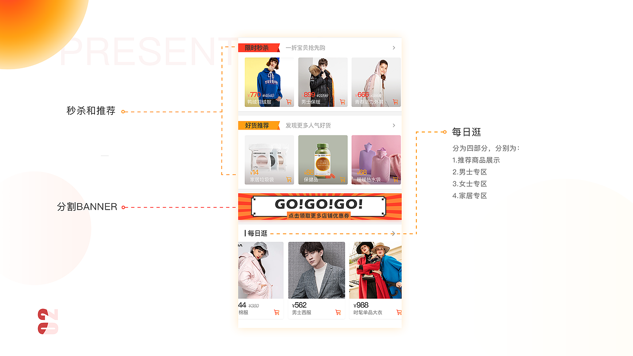 某商城app首页改版（图ZMTMzMjI0OTc2） - APP界面 - 站酷设计师Yooje原创素材 - 站酷ZCOOL