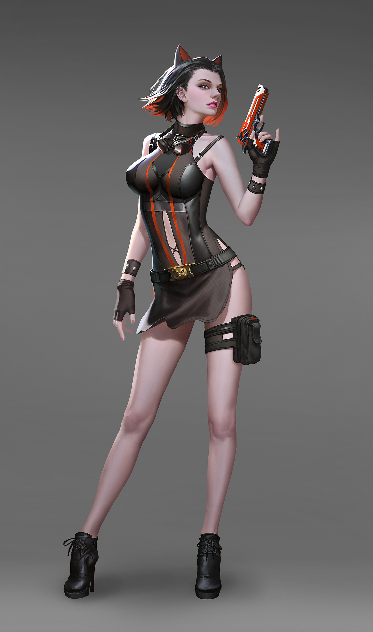 全民枪神边境王者角色立绘