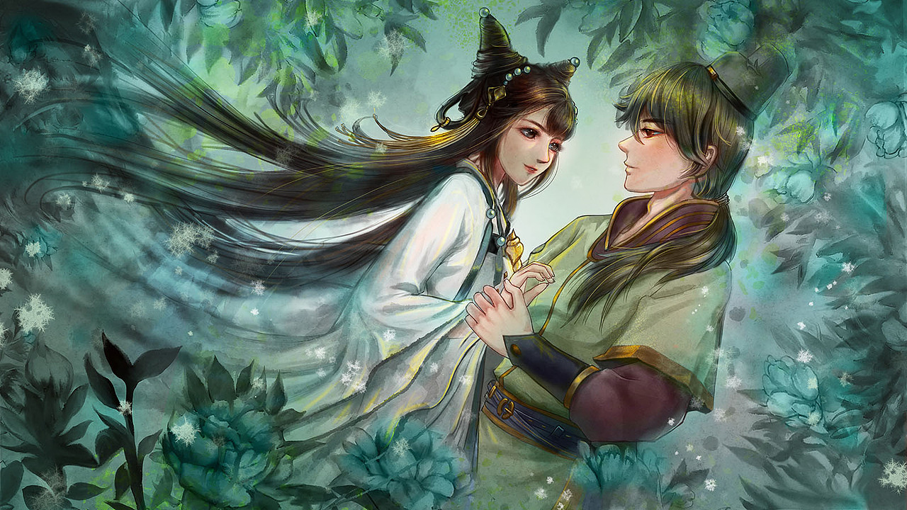 倩女幽魂同人作品 田螺姑娘（图ZMTc3MzU1MjQ0） - 艺术插画 - 站酷设计师雾蒙蒙meloWM原创素材 - 站酷ZCOOL