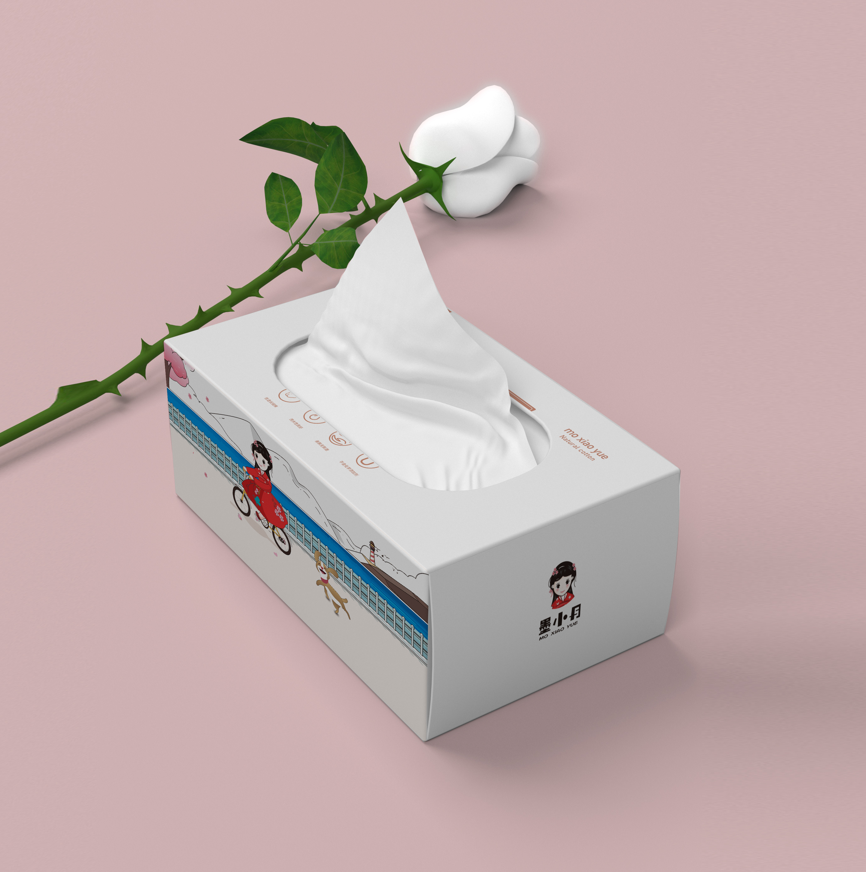 棉柔巾包装设计