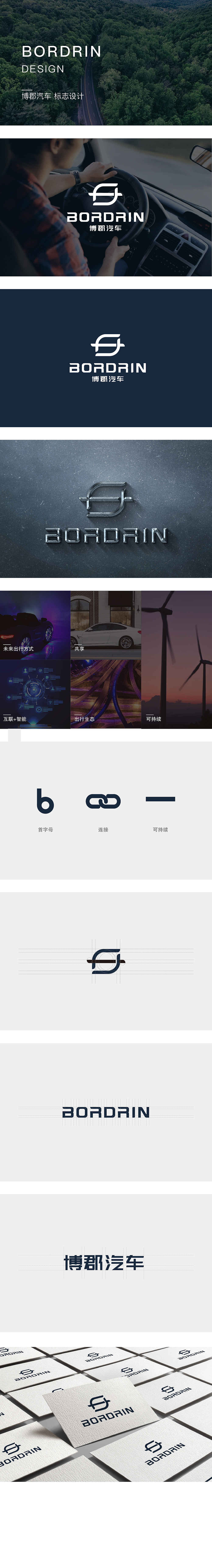 博郡汽车标志设计—引领未来出行方式（图ZMTA1MDYzNDM2） - Logo - 站酷设计师咸鱼闲闲原创素材 - 站酷ZCOOL