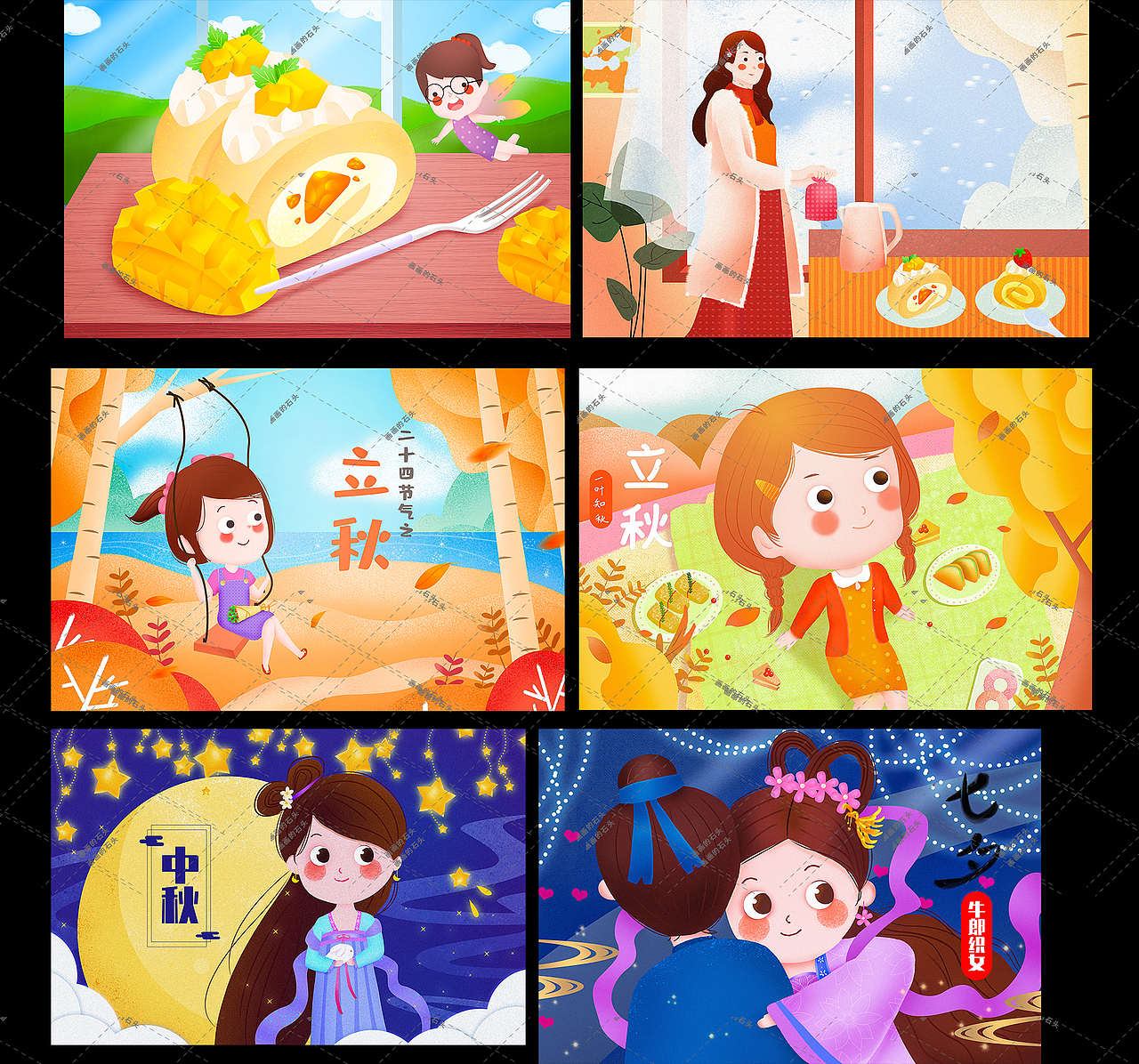 2019画的一些插画
