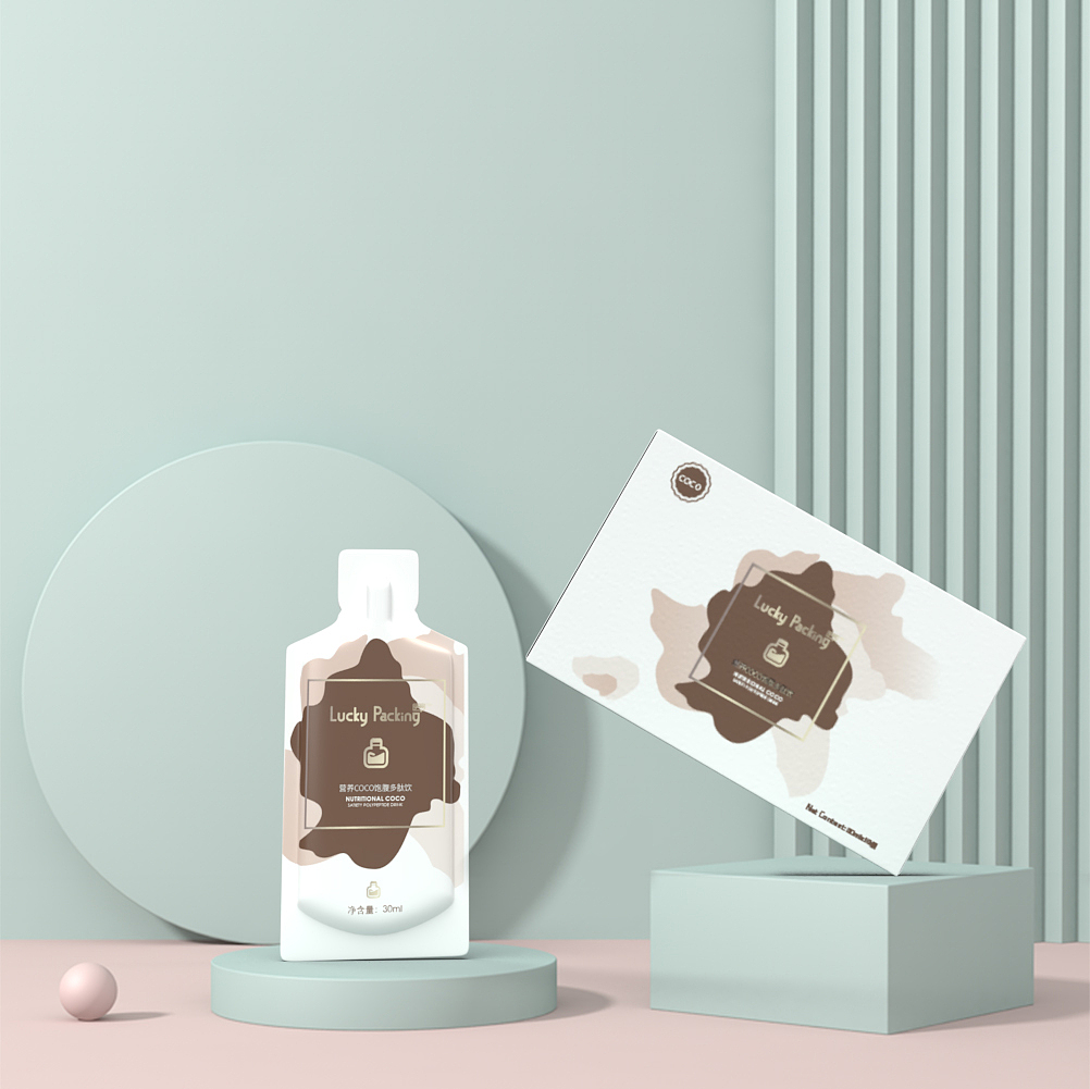 包装设计 | 营养COCO饱腹多肽饮