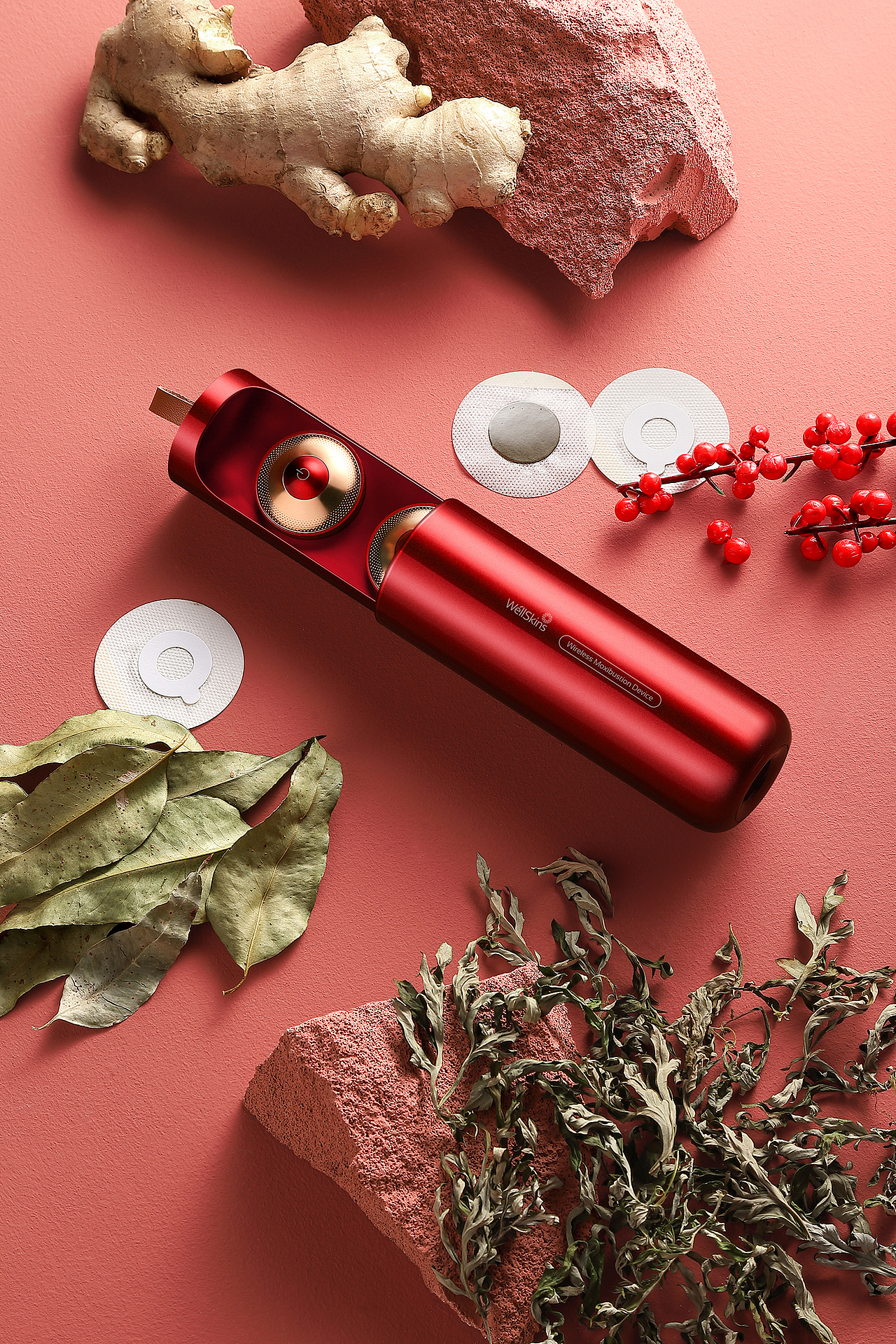 Wellskins/石墨烯艾灸儀 .Red（圖ZMjM5NDk5Nzcy） - 產(chǎn)品攝影 - 站酷設(shè)計師EsOyi原創(chuàng)素材 - 站酷ZCOOL