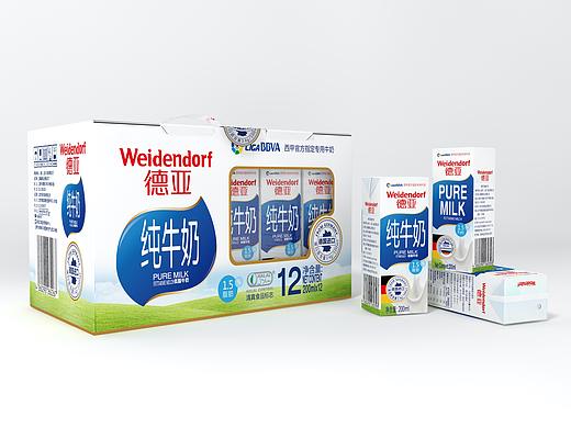 戎鹤 | 德亚牛奶包装设计