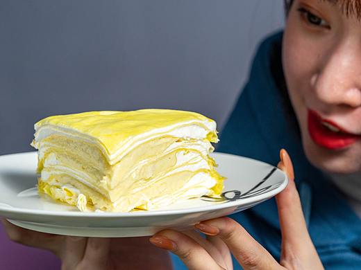 榴莲千层蛋糕