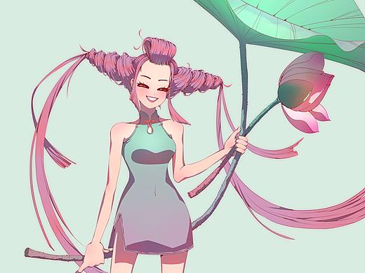 原创人物阿乙的练习