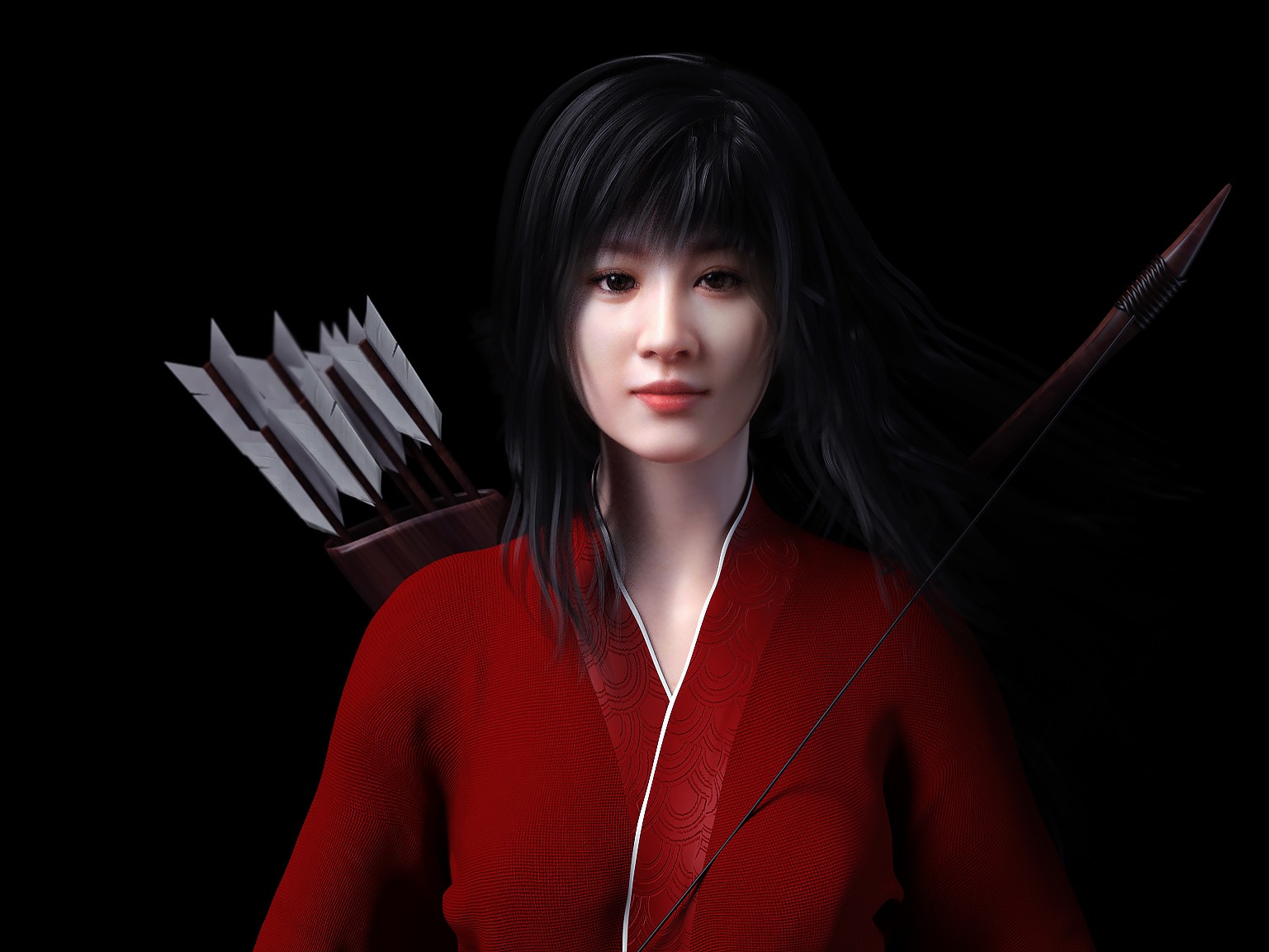 利用人物照片,快速生成真人cg图