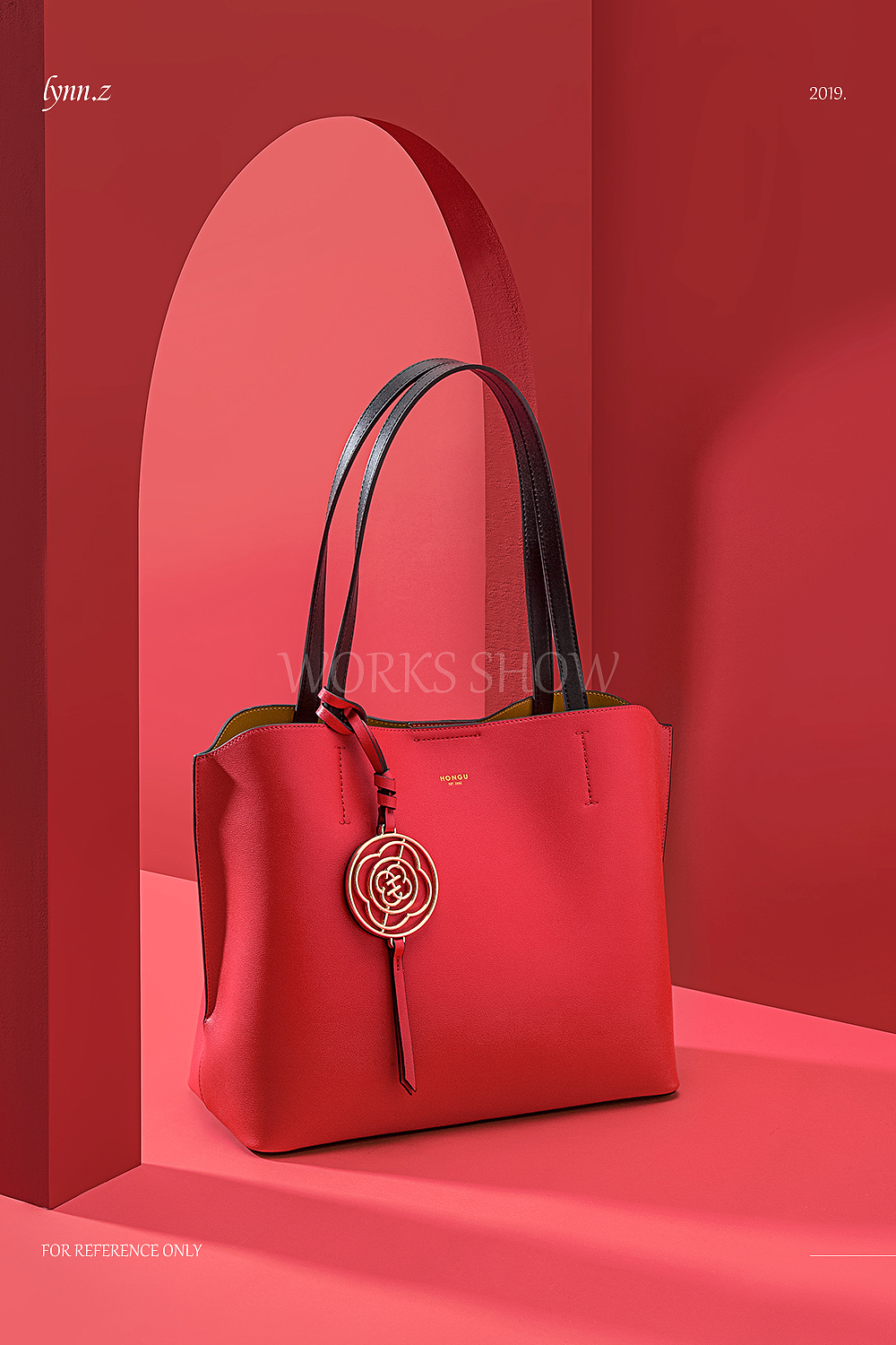 作品合辑9-女包空间感静物场景