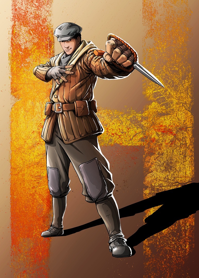 《铁道飞虎》（图ZMTUwMjE1OTQ0） - 商业插画 - 站酷设计师帝都守夜人原创素材 - 站酷ZCOOL