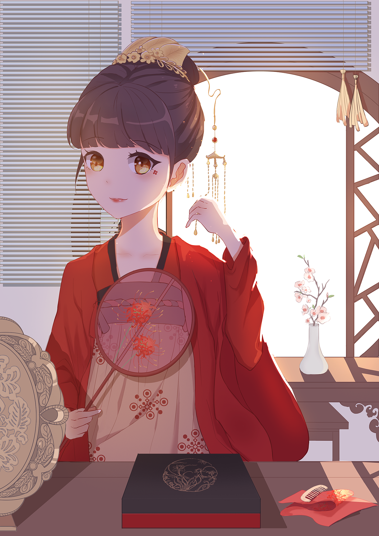 动漫古风插画（图ZMTYzMzAxOTQ4） - 艺术插画 - 站酷设计师疯阵阵吹原创素材 - 站酷ZCOOL