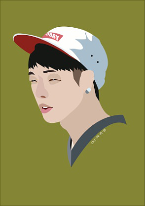 bobby头像插画