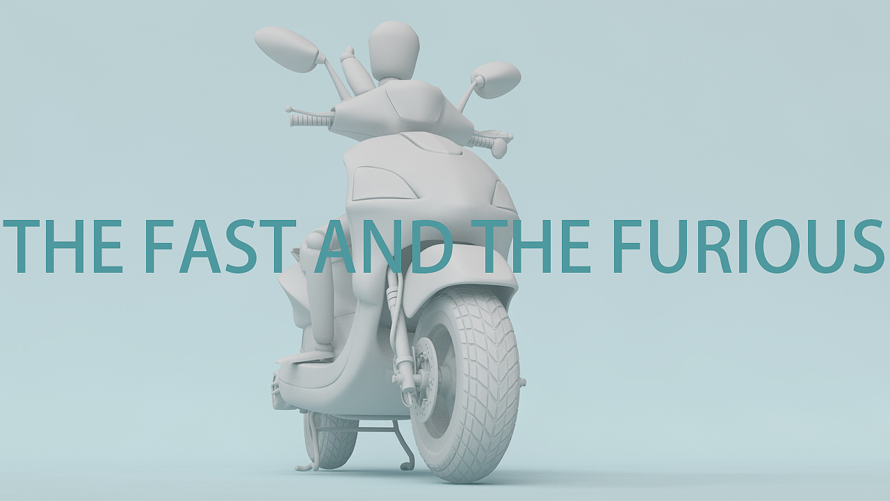 《思想者》/三维/C4D/建模