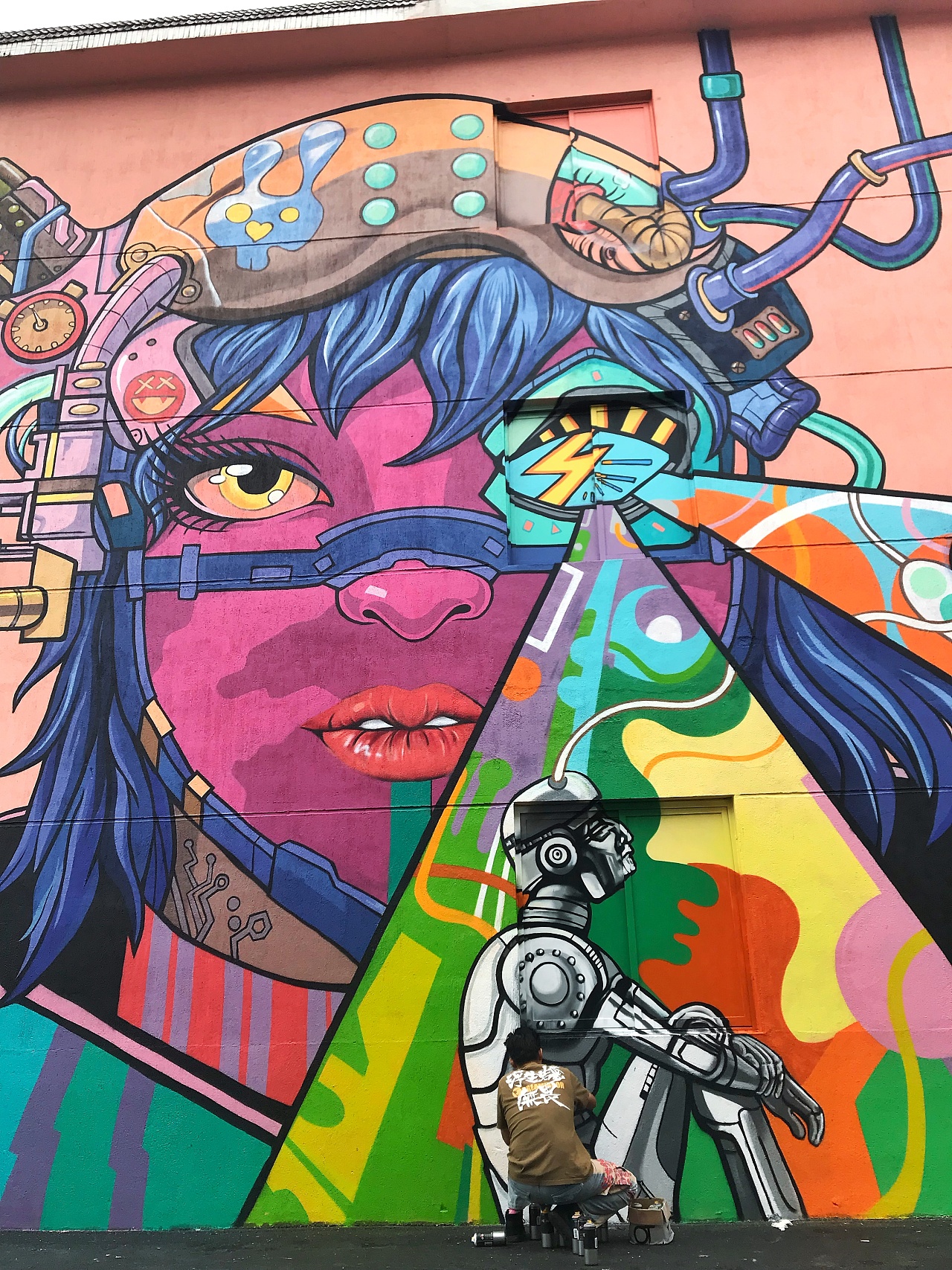 涂鸦作品《dream,love,future》