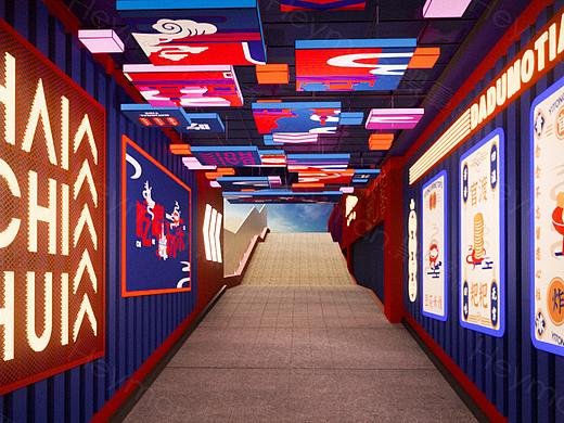 Heyman黑蔓出品-大都摩天商业美陈设计