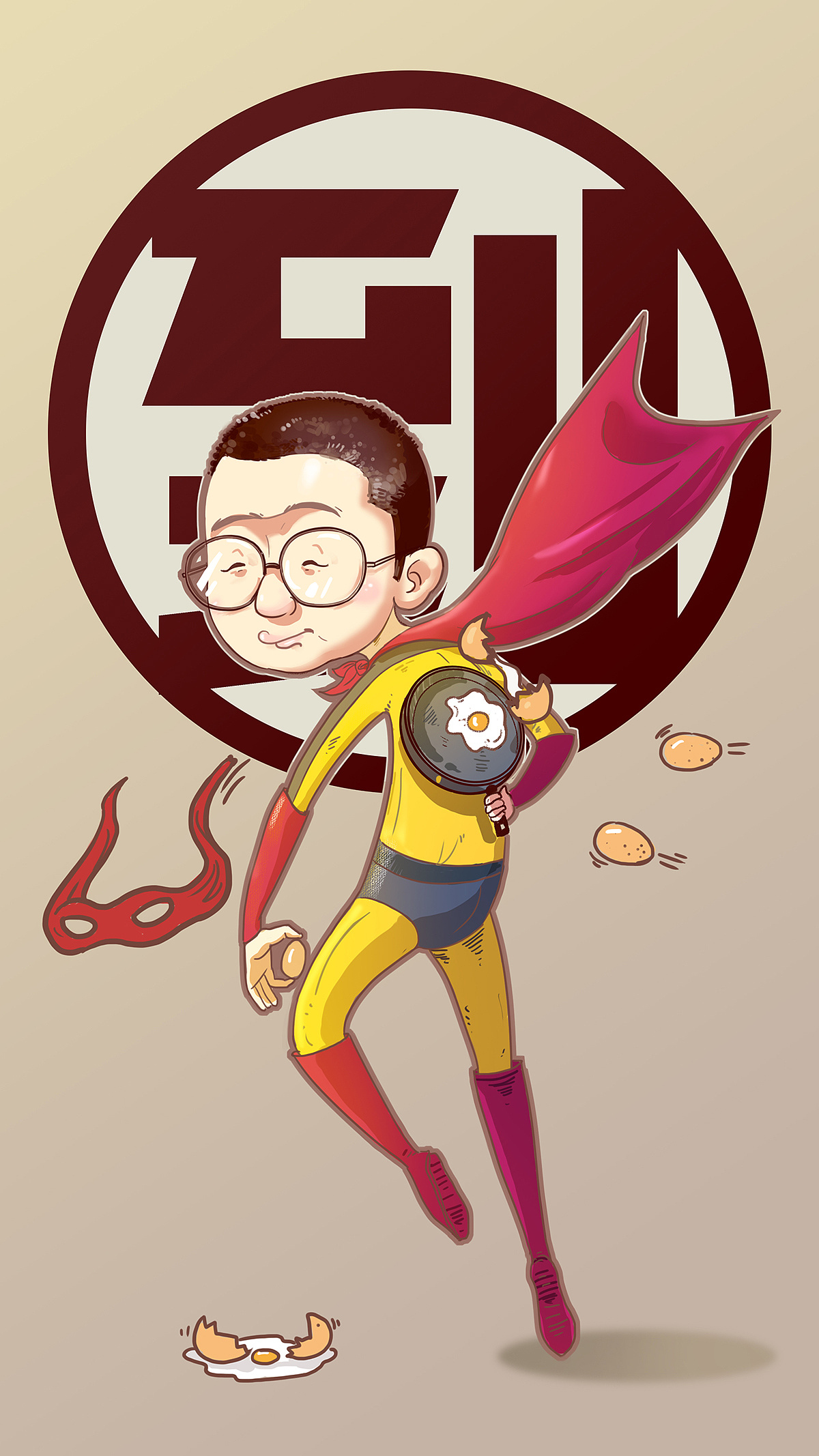 东方卫视《没想到吧》单人漫画海报