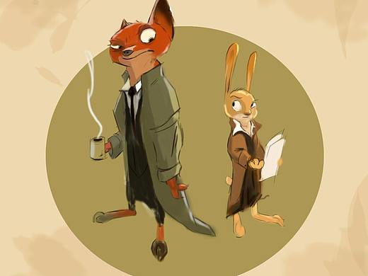 狐狸与兔子