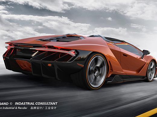 蘭博基尼Centenario渲染（個人主頁-ZMzc4NDA3MTI=） - 機械/交通 - 站酷設計師六米品牌策劃原創(chuàng)素材 - 站酷ZCOOL