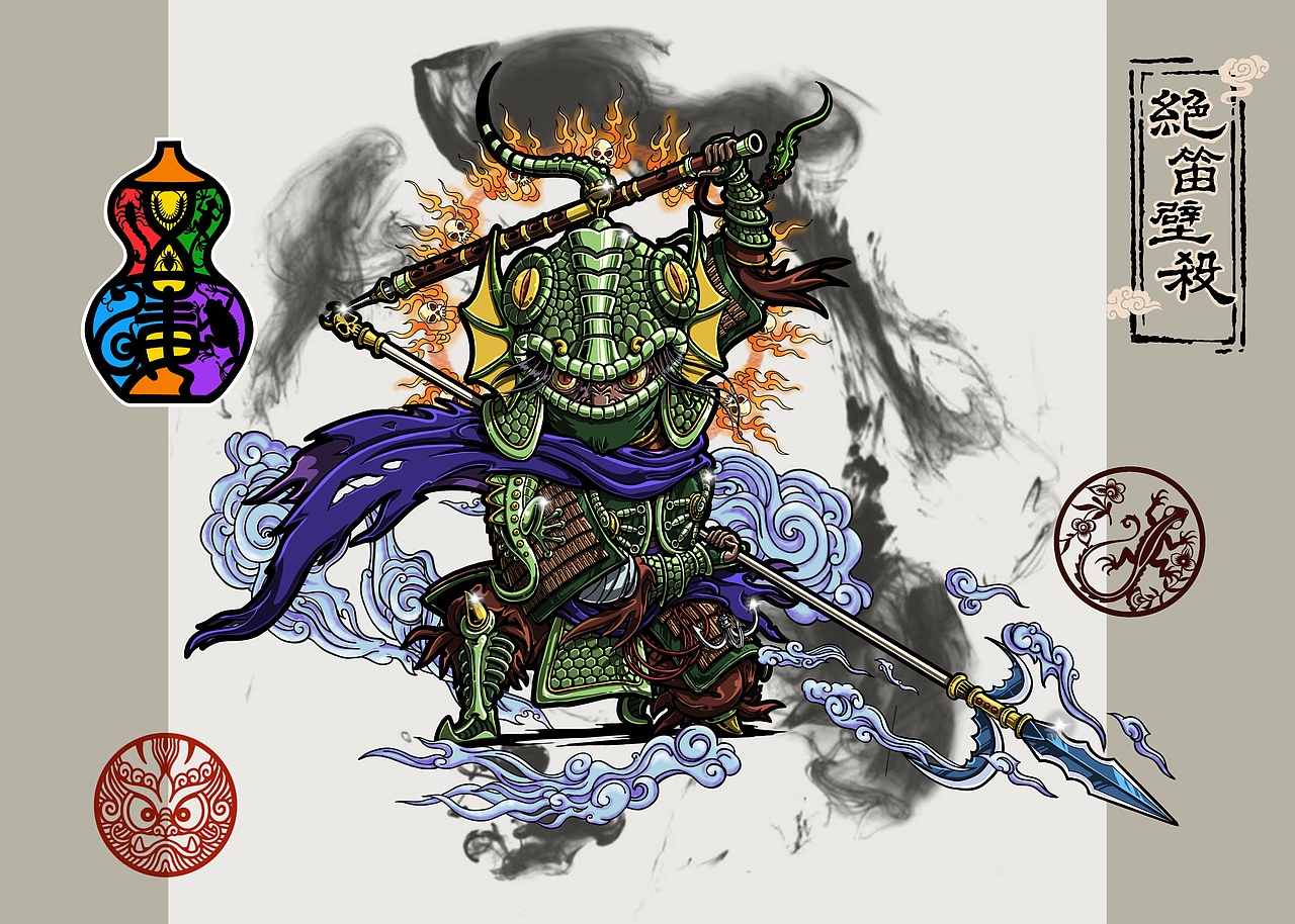 毒魔将：集结号（图ZMzA0NjE0OTIw） - 创作习作 - 站酷设计师风再起09原创素材 - 站酷ZCOOL