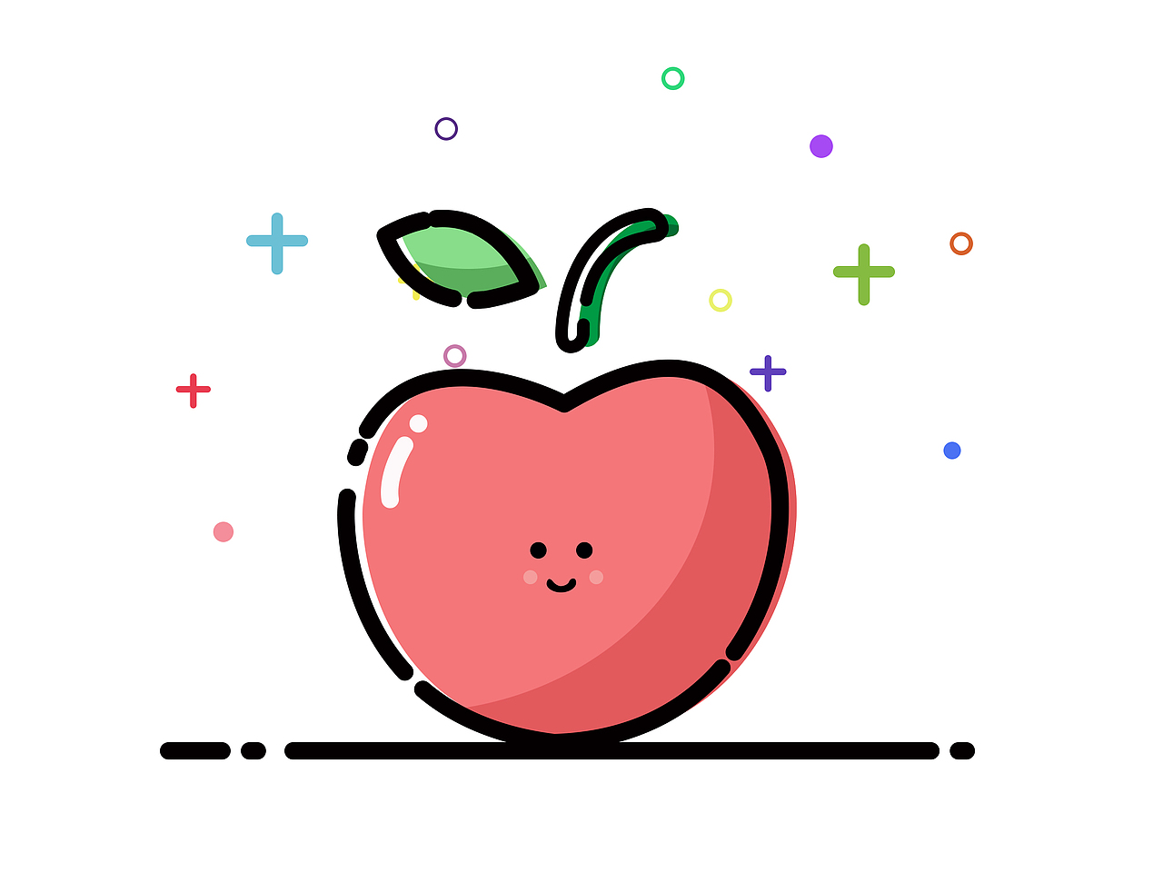 meb风格 小水果（图ZNjMxNjE4MjQ=） - 图案 - 站酷设计师黄花鱼Blender原创素材 - 站酷ZCOOL