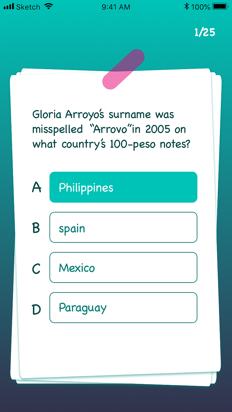 trivia quiz pro（图ZMTUxMDMyMjky） - APP界面 - 站酷设计师果盘儿原创素材 - 站酷ZCOOL
