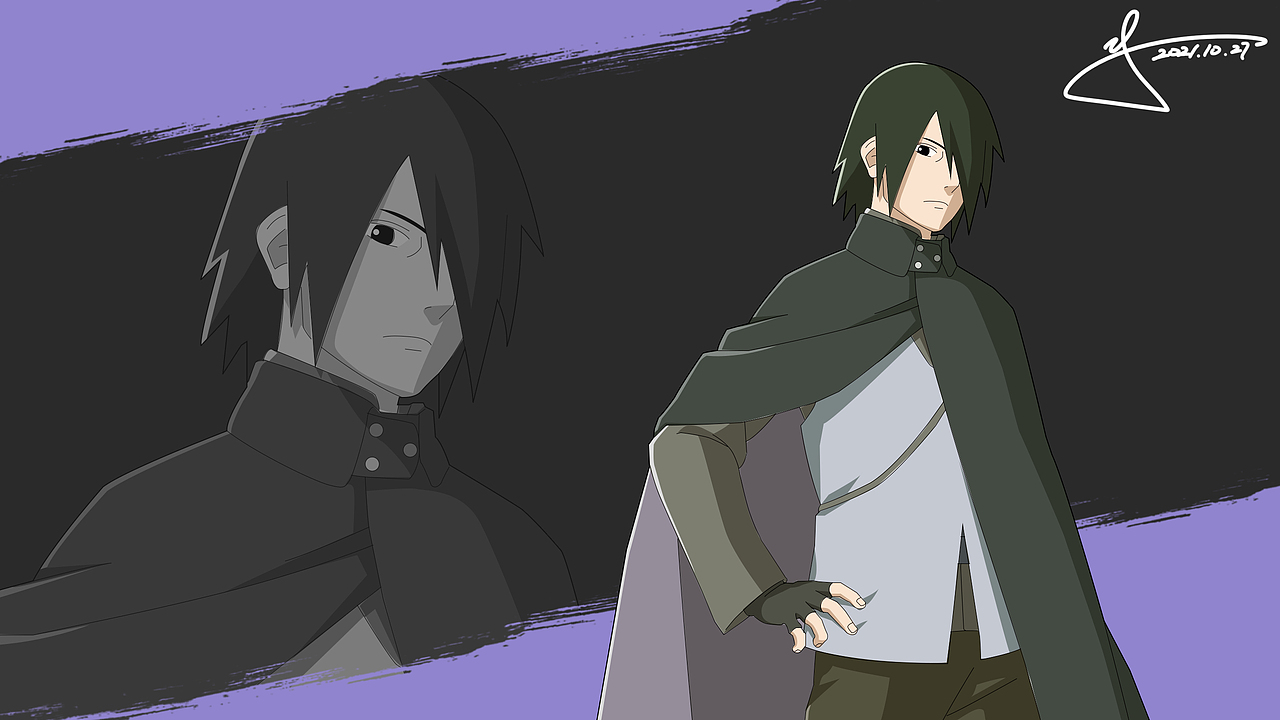 个人绘画作品-童年回忆篇【火影忍者】（2021）（图ZMjgxODgyNzA0） - 单幅漫画 - 站酷设计师S_Leaf原创素材 - 站酷ZCOOL