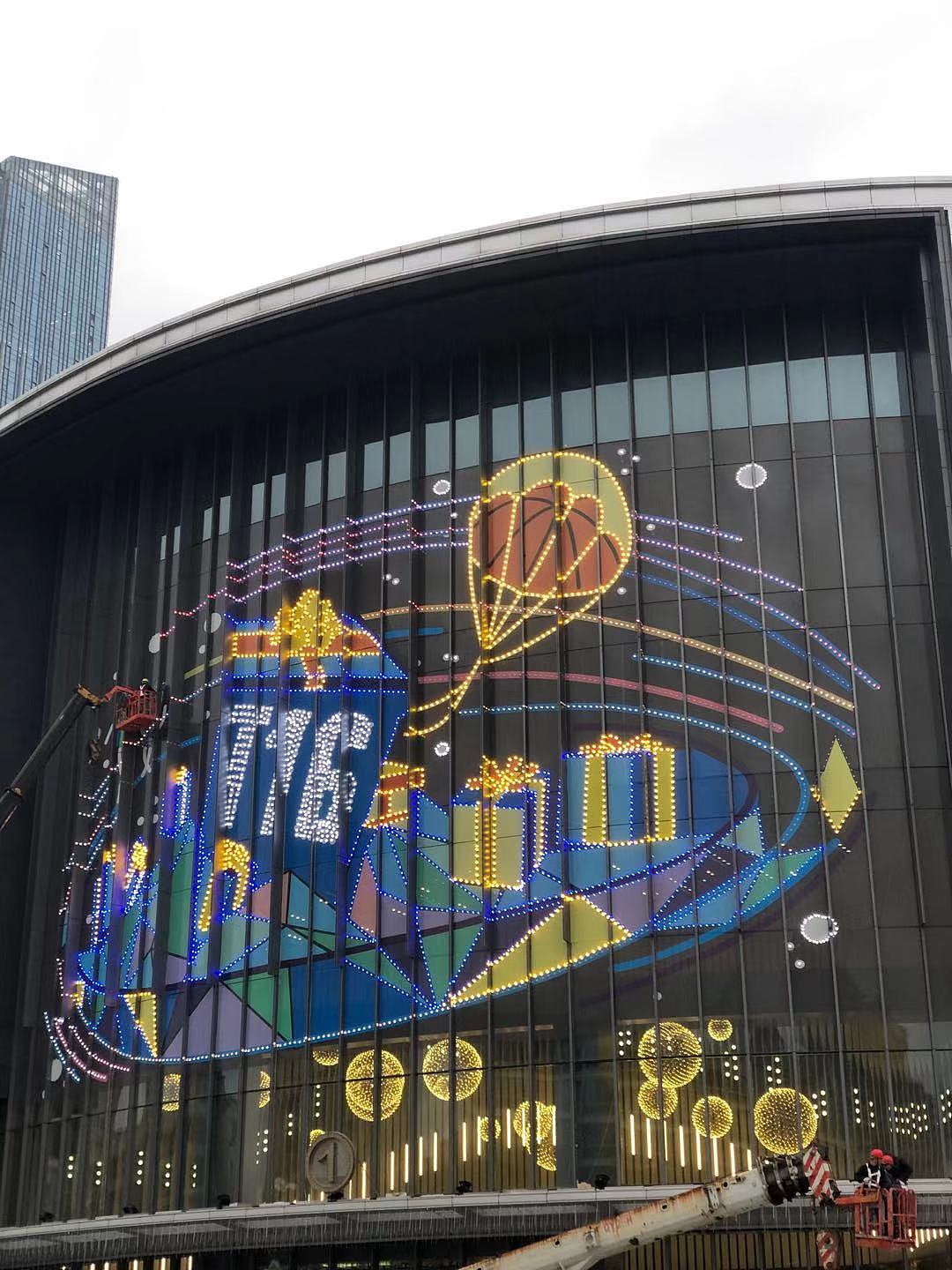 南昌商业大楼灯饰画定制 铭星专业户外景观灯画工厂