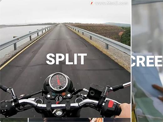 FCPX插件：35种动态视频划像智能分屏动画预设Smart Split Screen