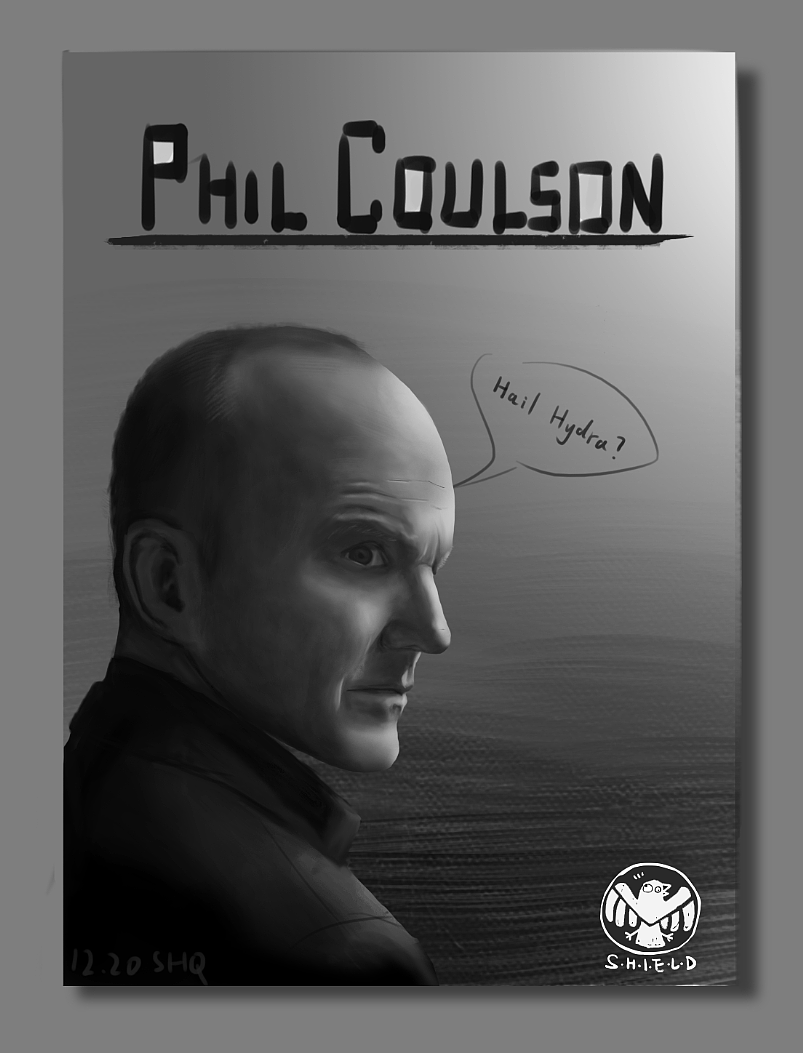 神盾局科尔森特工板绘（图ZMTM5MjE0NDk2） - 创作习作 - 站酷设计师Aiden_2049原创素材 - 站酷ZCOOL