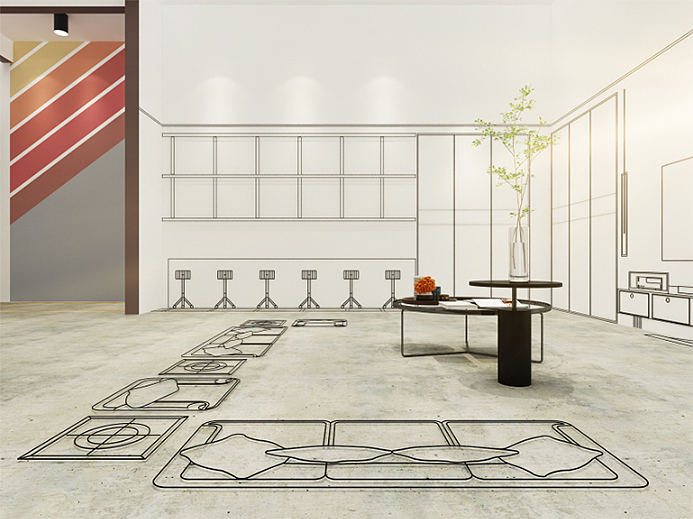 清水样板间底复